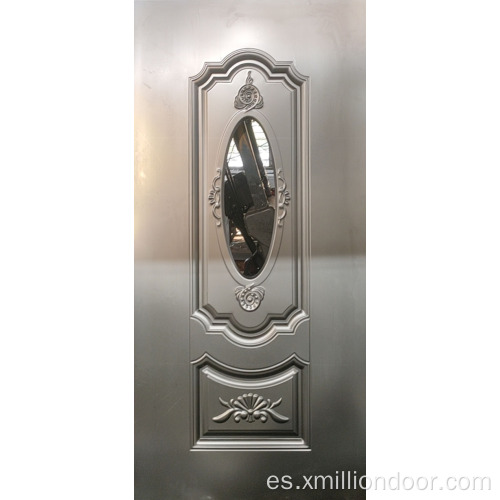 Diseño elegante Placa de puerta de acero estampada